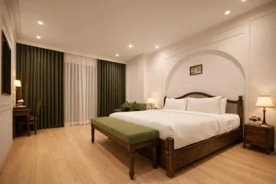 Green Studio mit Stadtblick — Laverne Boutique Hotel